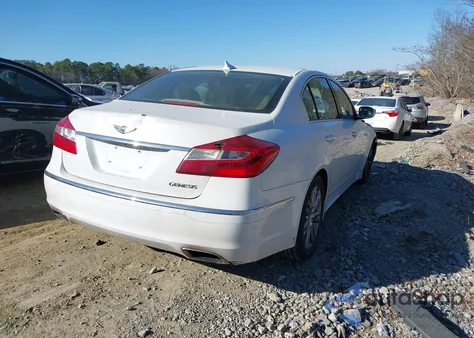 2014 Hyundai Genesis 3.8 из США, поврежденный, VIN KMHGC4DD8EU265965